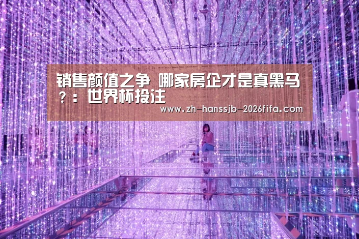 销售颜值之争 哪家房企才是真黑马?:世界杯投注(图1) 世界杯外围买球